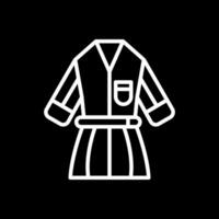 diseño de icono de vector de kimono