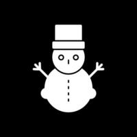 Snowman Vector Icon Design