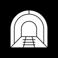 diseño de icono de vector de túnel