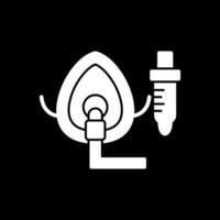 Oxygen Mask Vector Icon Design