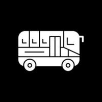 diseño de icono de vector de autobús