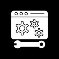 Web maintenance Vector Icon Design