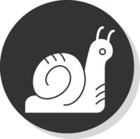 caracol vector icono diseño