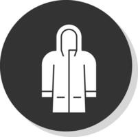 Raincoat Vector Icon Design