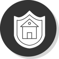 Property insurance Vector Icon Design