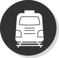 diseño de icono de vector de tren