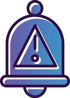 diseño de icono de vector de alerta