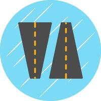 diseño de icono de vector de carretera