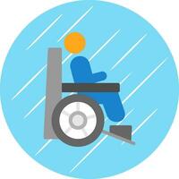 Disability Vector Icon Design