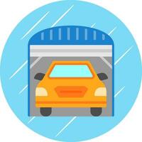 Garage Vector Icon Design