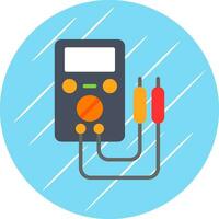 Voltmeter Vector Icon Design