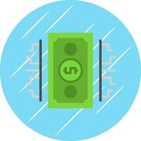 Digital money Vector Icon Design