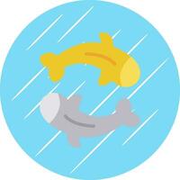 Koi fish Vector Icon Design