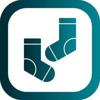 Socks Vector Icon Design