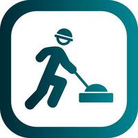 Road Work Vector Icon Design