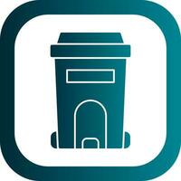 Bin Vector Icon Design