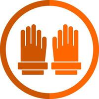 Gloves Vector Icon Design