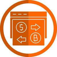 Internet currency Vector Icon Design