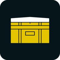 Trunk Vector Icon Design