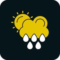 Rainy Day Vector Icon Design