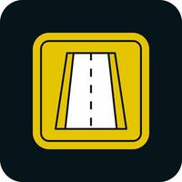 Motorway Vector Icon Design