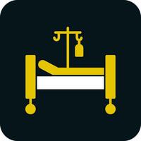 Bed Vector Icon Design