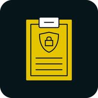 Privacy policy Vector Icon Design