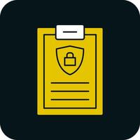 Privacy policy Vector Icon Design