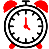 Alarm clock , Illustration png