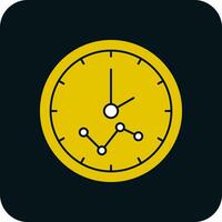 diseño de icono de vector de reloj