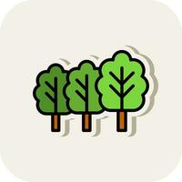 Forest Vector Icon Design