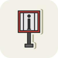 Information Point Vector Icon Design