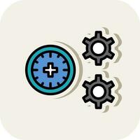 Time Management Vector Icon Design