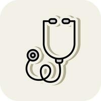 Stethoscope Vector Icon Design