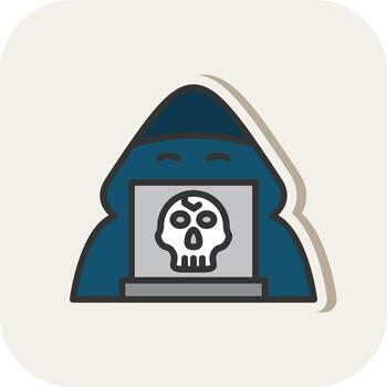 Hacker Vector Icon Design