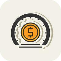Time is money Vector Icon Design