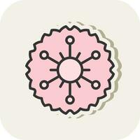 Sakura Vector Icon Design