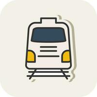 Train Vector Icon Design