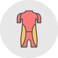 Wet Suit Vector Icon Design
