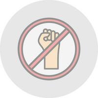 Stop Vector Icon Design