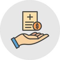 Paycheck Vector Icon Design