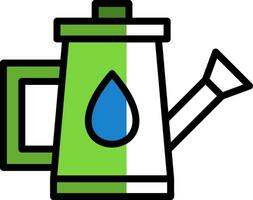 Watering Can Vector Icon Design