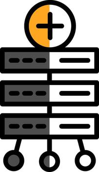 Database Vector Icon Design