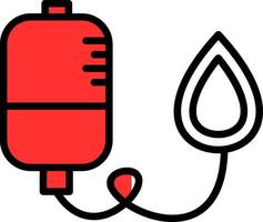 Blood DOnation Vector Icon Design