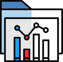 Data analysis Vector Icon Design