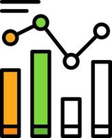 Data analytics Vector Icon Design