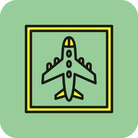 Airport Vector Icon Design