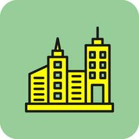 diseño de icono de vector de ciudad