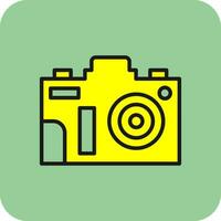 diseño de icono de vector de cámara fotográfica