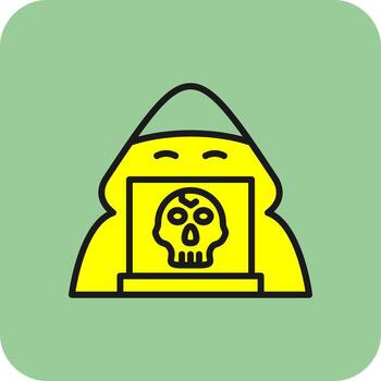 diseño de icono de vector de hacker